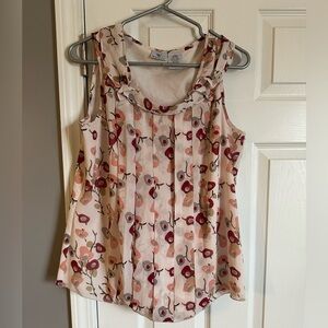 Worthington Large floral blouse